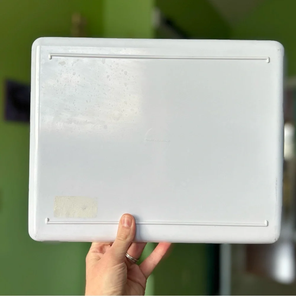 VTG Dainty Tropical Flower Floral Melamine Decorative Tray Cottagecore Decor - Picture 3 of 6